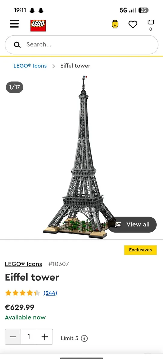 Lego Eiffel Tower - Image 3