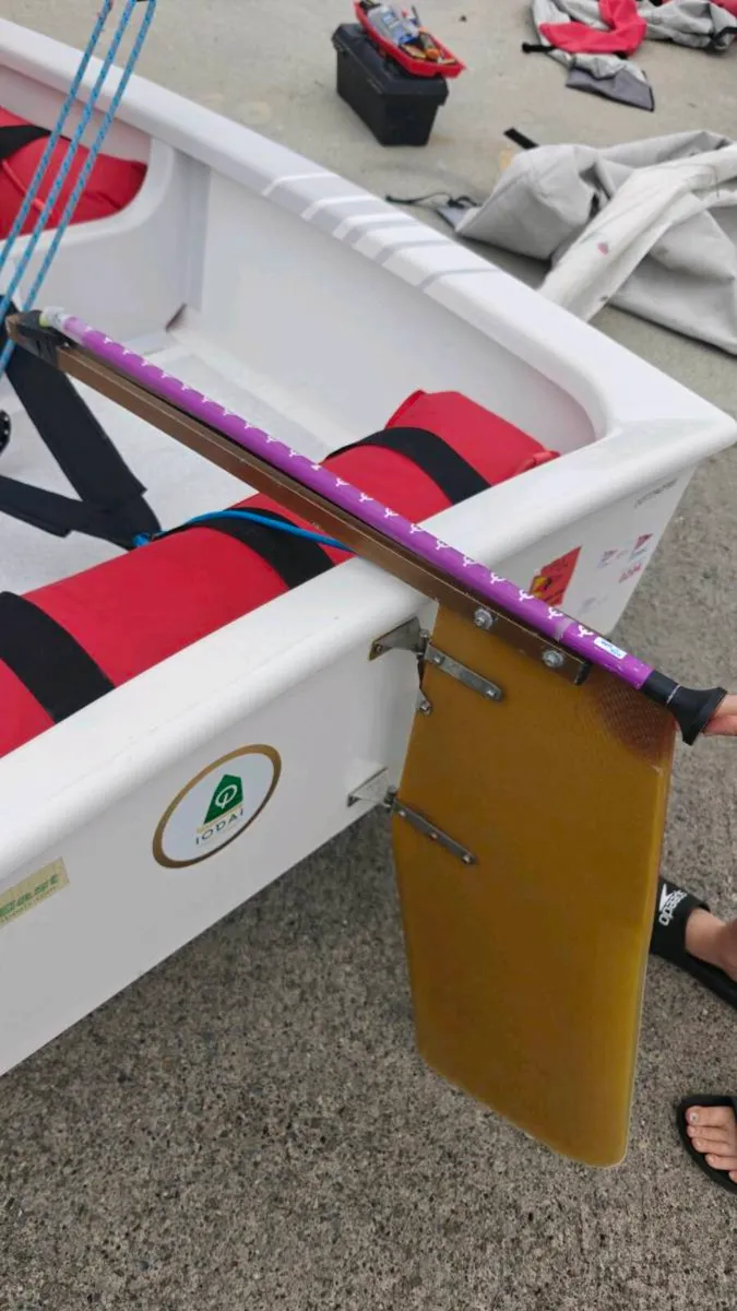 Optimist Sailing Dinghy IRL 1664 - Image 2