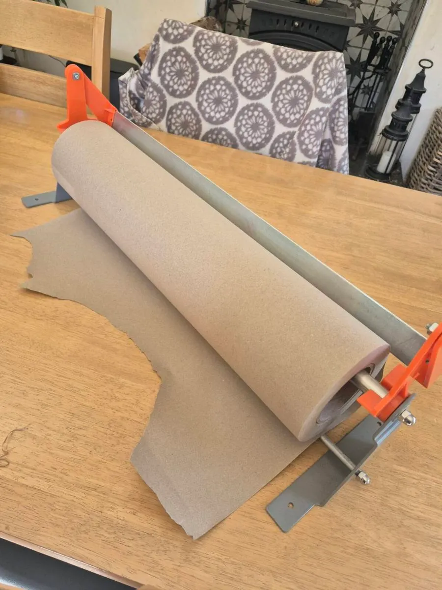 Kraft Paper Roll & Dispenser - Image 2