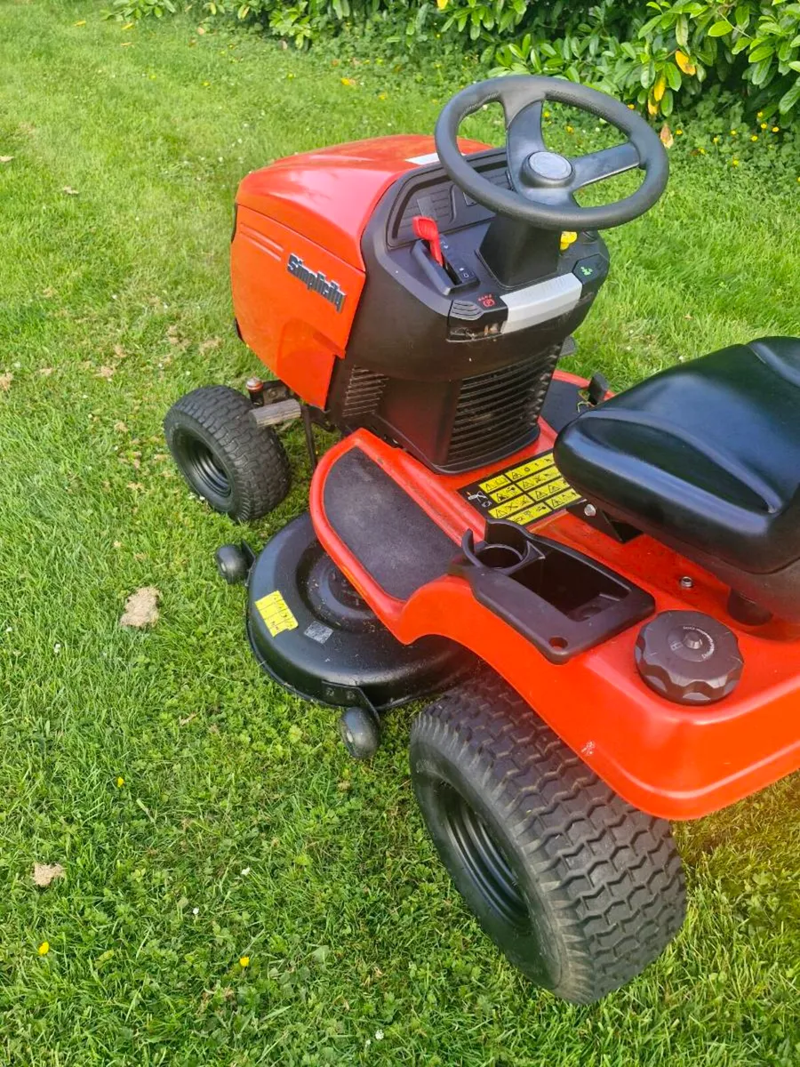 Simplicity ride on mower Delivery available - Image 3
