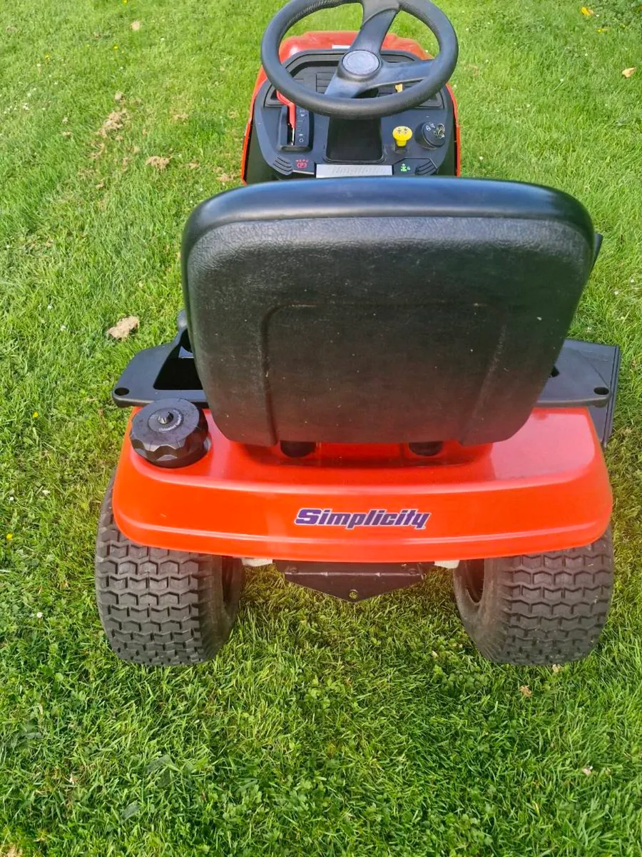 Simplicity ride on mower Delivery available - Image 4