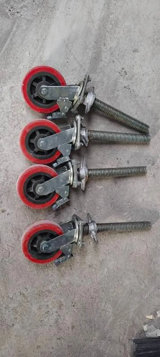 kwikstage roller castors