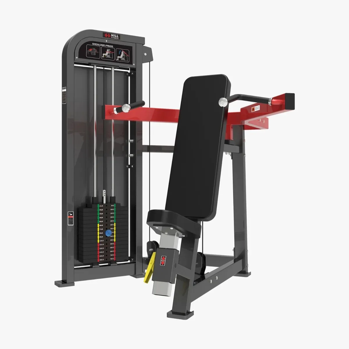 Seated Shoulder Press Machine - Weights Gym - Image 1