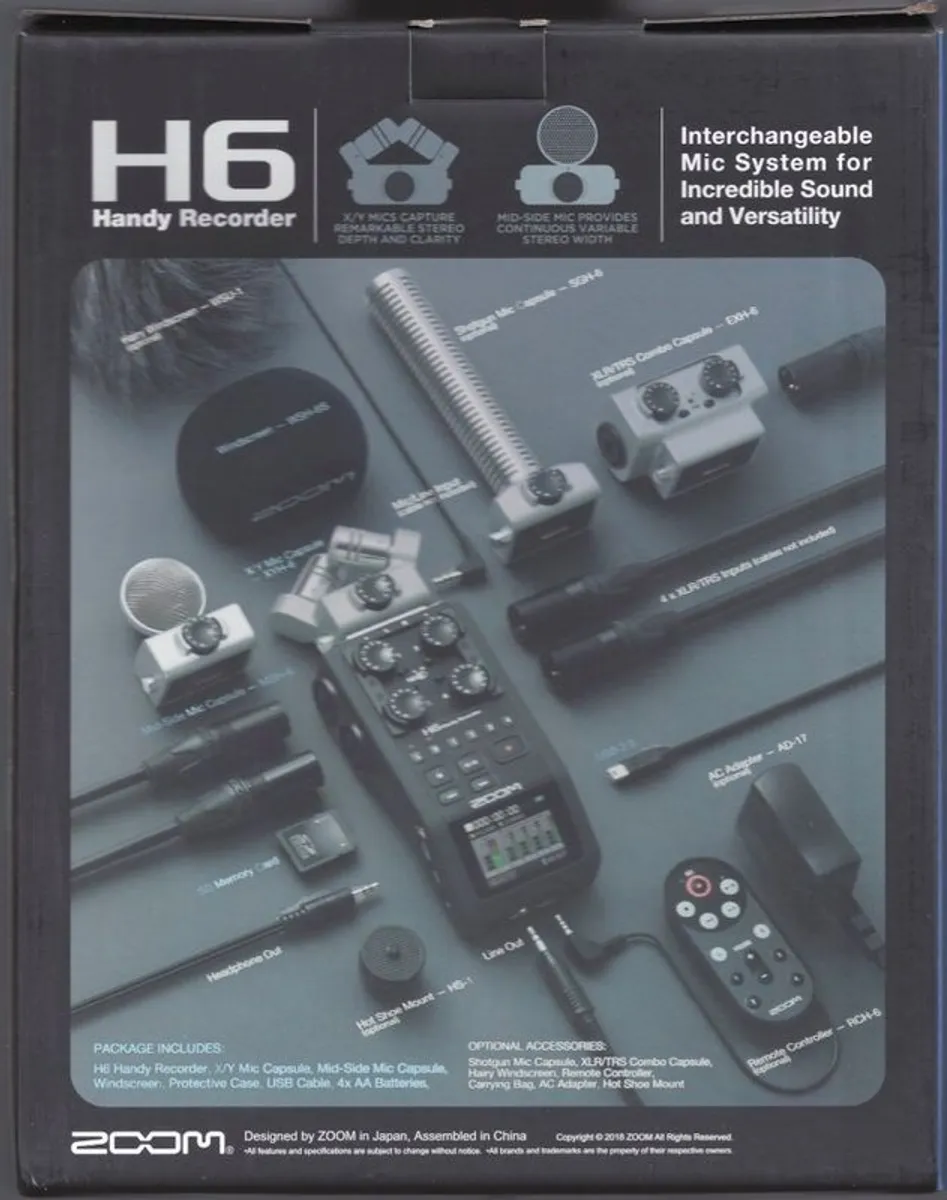 Zoom H6 Recorder - Image 2