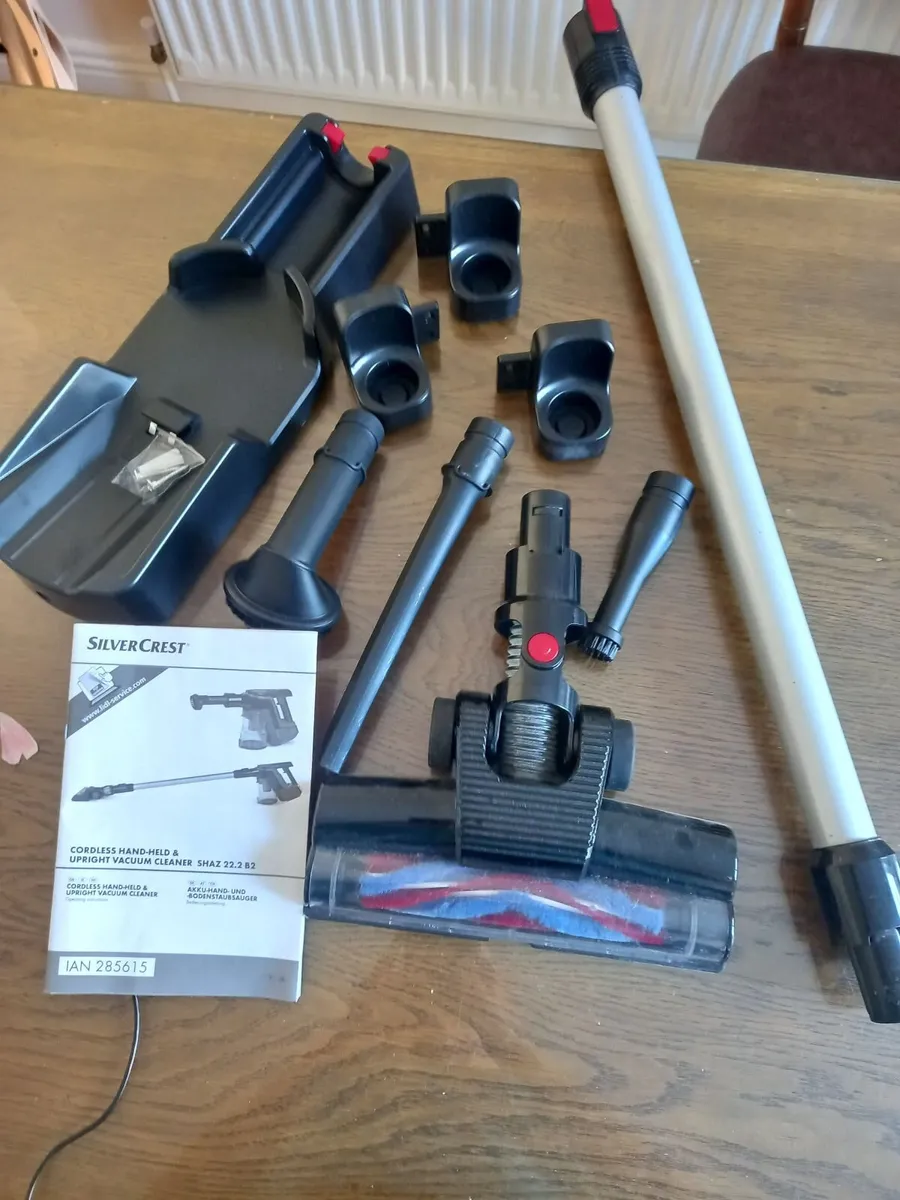Silver Crest Cordless Vacuum Cleaner accessories - Image 1