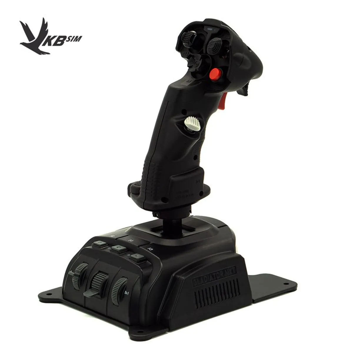PRO Flight Sim setup - VKB Gladiator NXT EVO Joysticks, T-Rudder Pedals and Table holders - Image 2