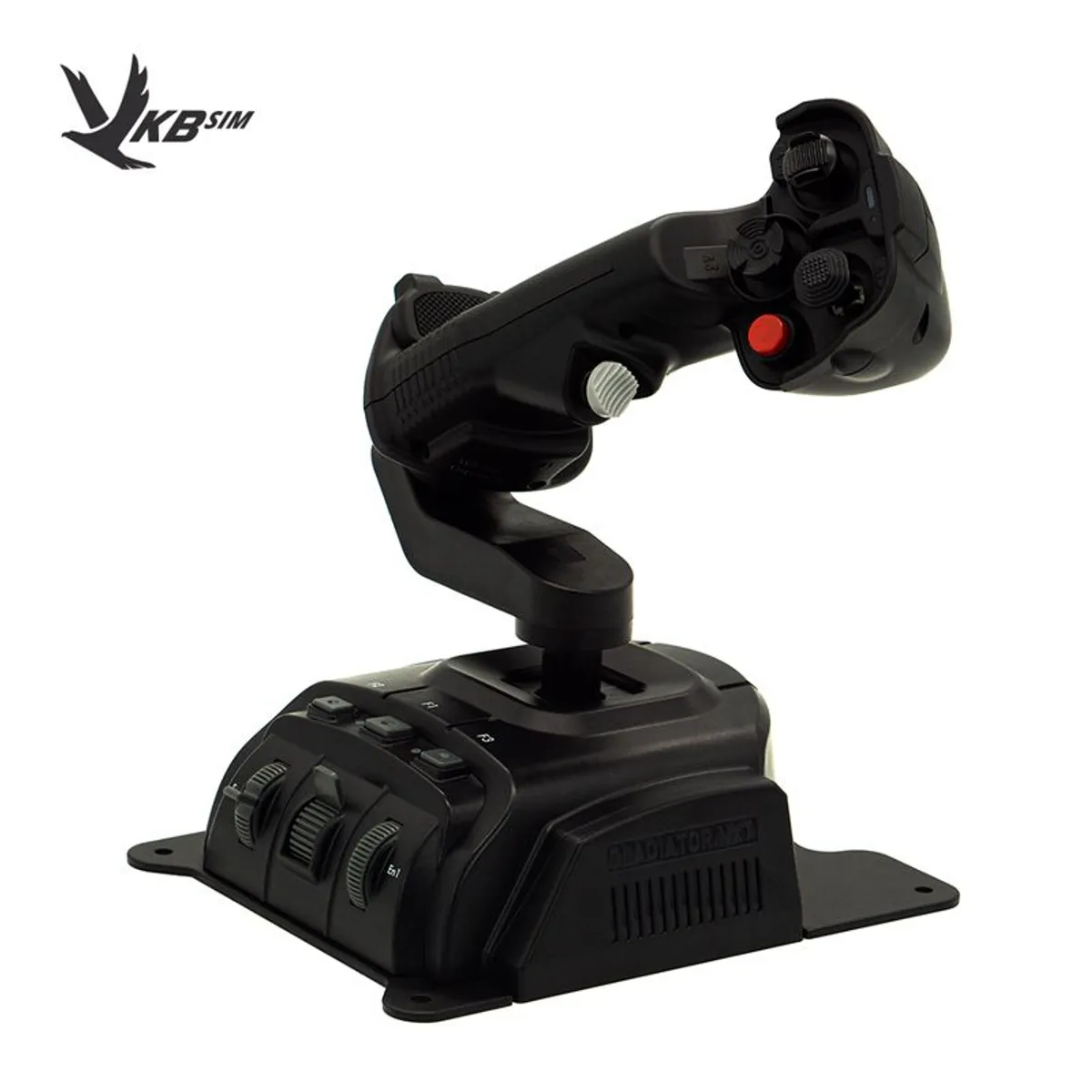 PRO Flight Sim setup - VKB Gladiator NXT EVO Joysticks, T-Rudder Pedals and Table holders - Image 3