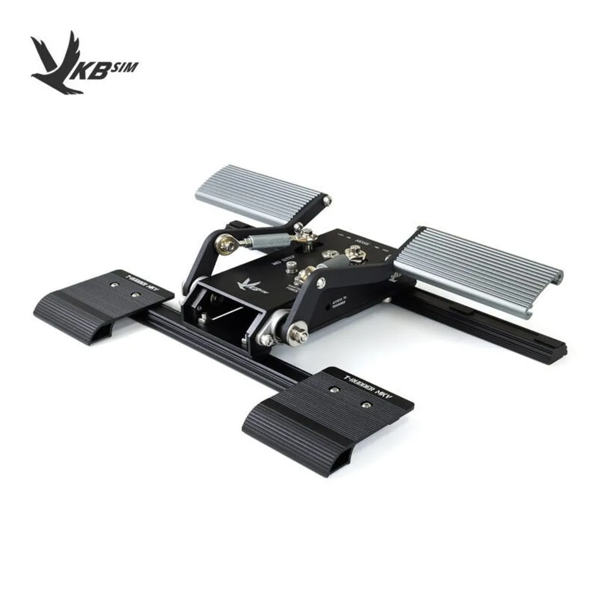 PRO Flight Sim setup - VKB Gladiator NXT EVO Joysticks, T-Rudder Pedals and Table holders - Image 4