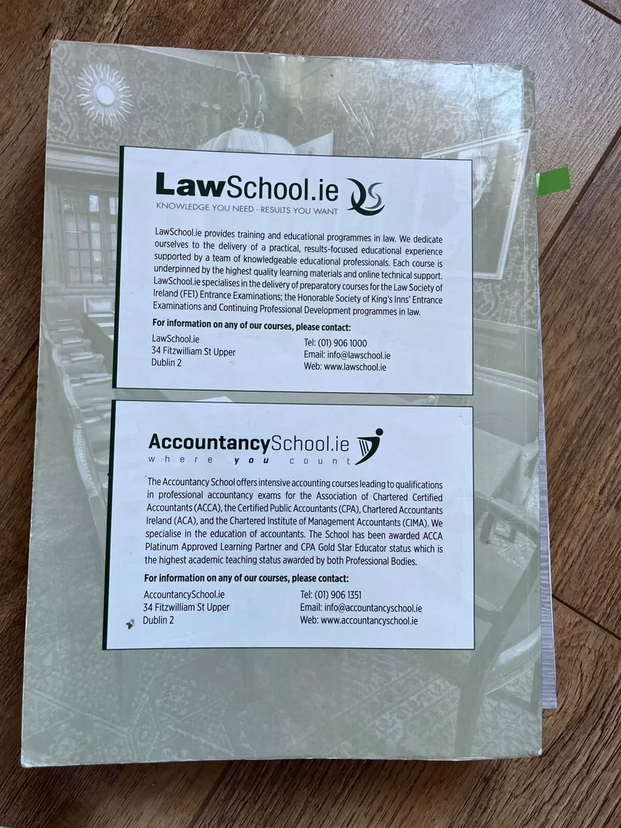 Lawschool.ie Constitutional Law FE1 Manual 2023-24 - Image 2