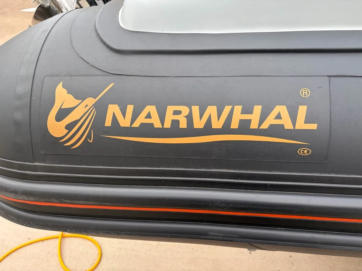 6.5 m narwhal rib boat 150 ho mariner 90 hours - Image 3