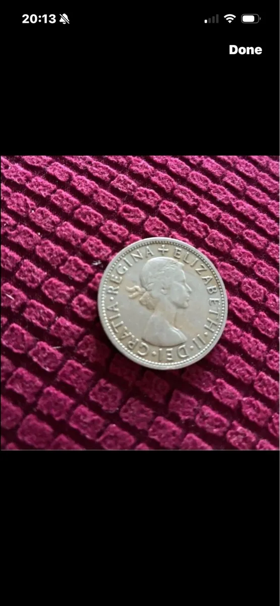 UK Half Crown 1959 - Image 2