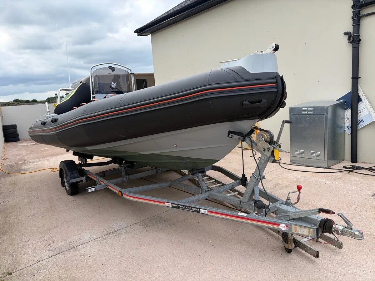 6.5 m narwhal rib boat 150 ho mariner 90 hours - Image 2