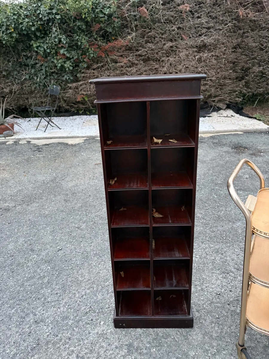 cd shelf / narrow shelf + golden drink trolley - Image 3