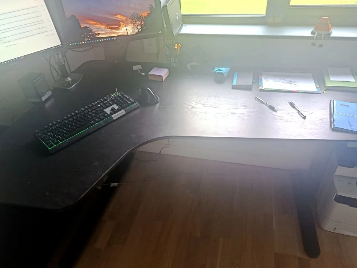 IKEA BEKANT Electric Corner Desk - Image 2
