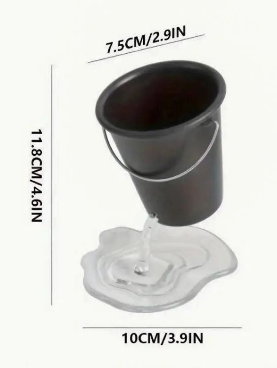 Plastic Hole In The Bucket Pencil Holder (new). - Image 3