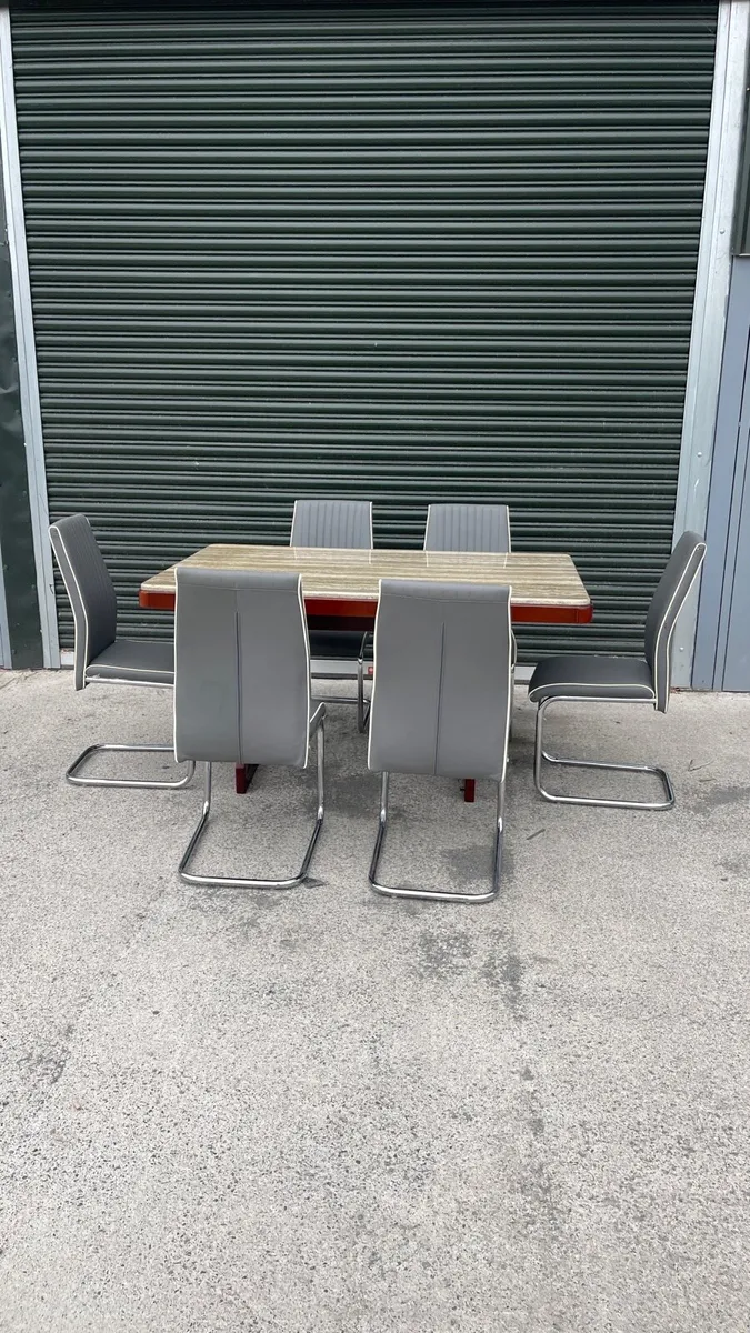 Dinning table and chairs - Image 2