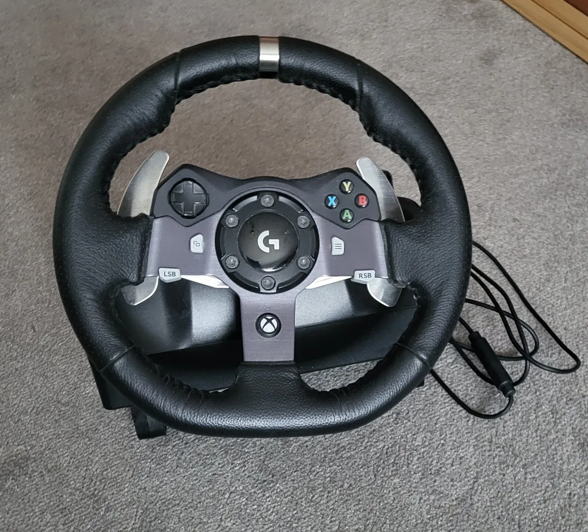 Logitech G920 wheel + pedals - Image 1