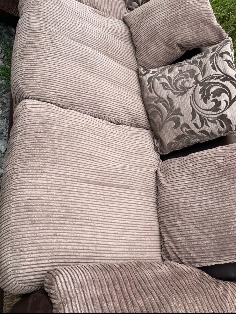 Dfs Brown corner sofa/couch - Image 4