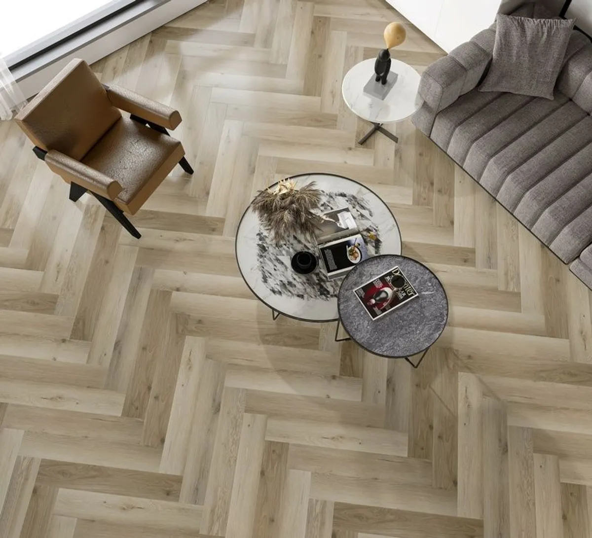 12mm AC5 Herringbone Laminate Flooring | Premium Quality - Image 3
