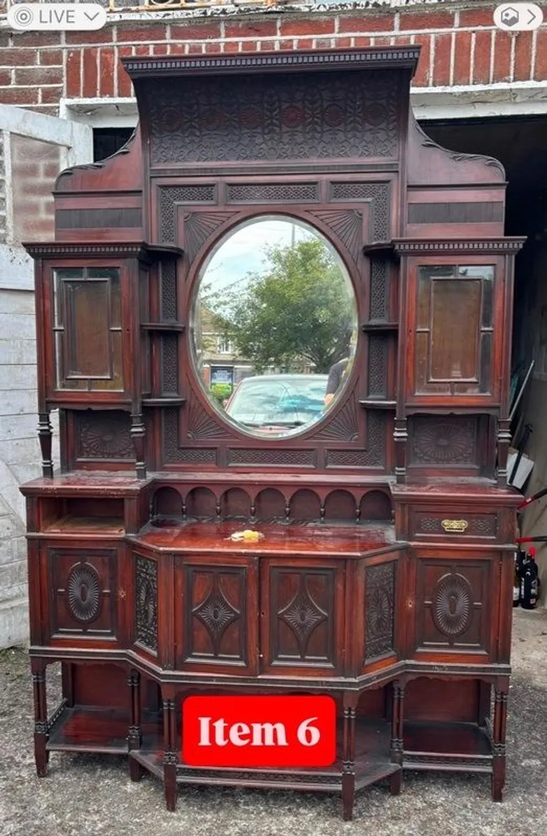 6 pieces antique furniture-great price! - Image 4