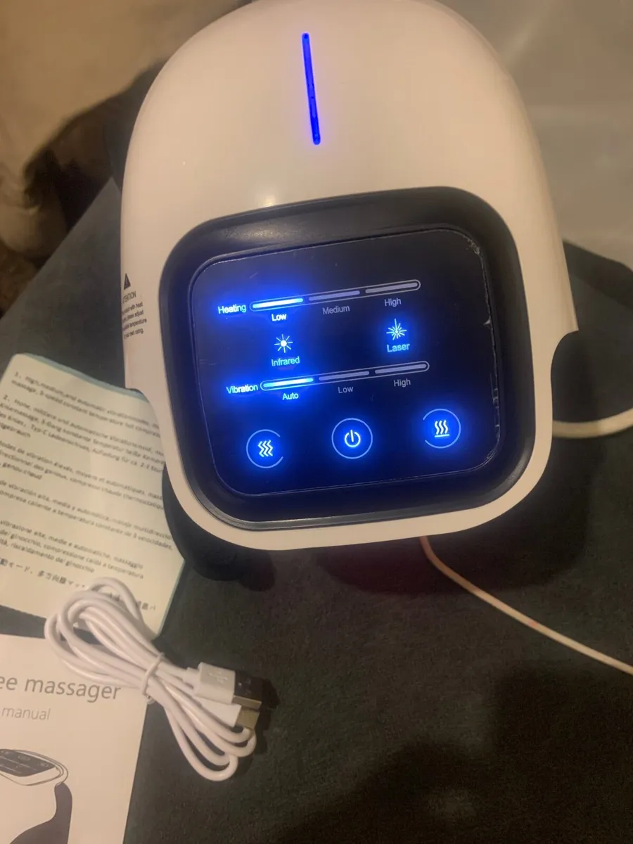 Brand New Wireless Knee Massager with Heat & Vibra - Image 1