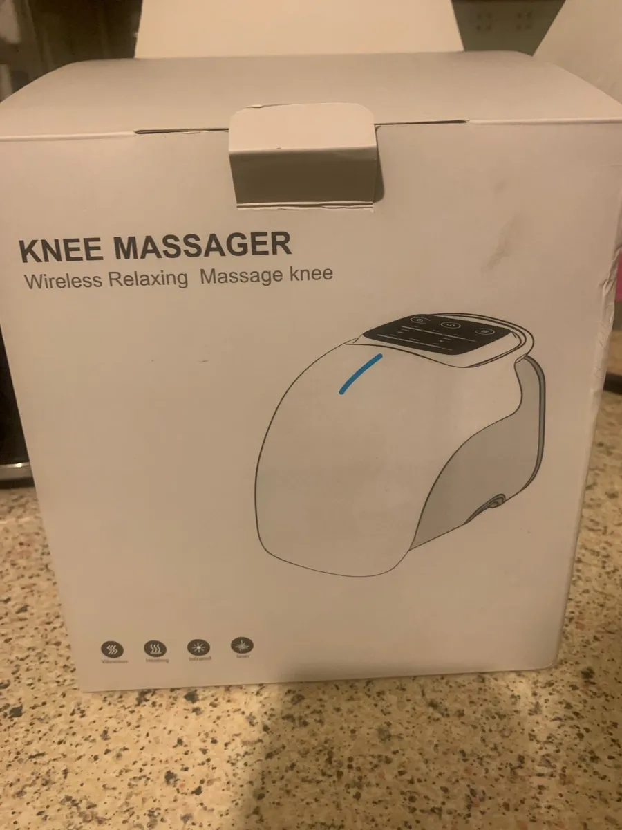 Brand New Wireless Knee Massager with Heat & Vibra - Image 4