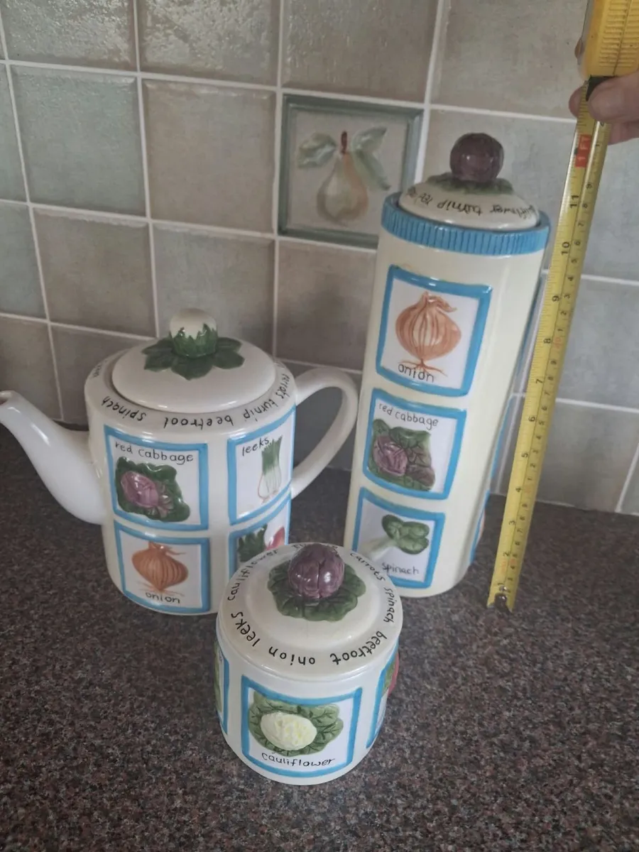 Vintage Rayware "Country Kitchen" Vegetable Teapot - Image 3