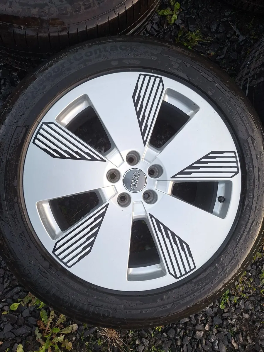 19" Genuine Audi Q5 S Line Alloys with tyres - Image 1