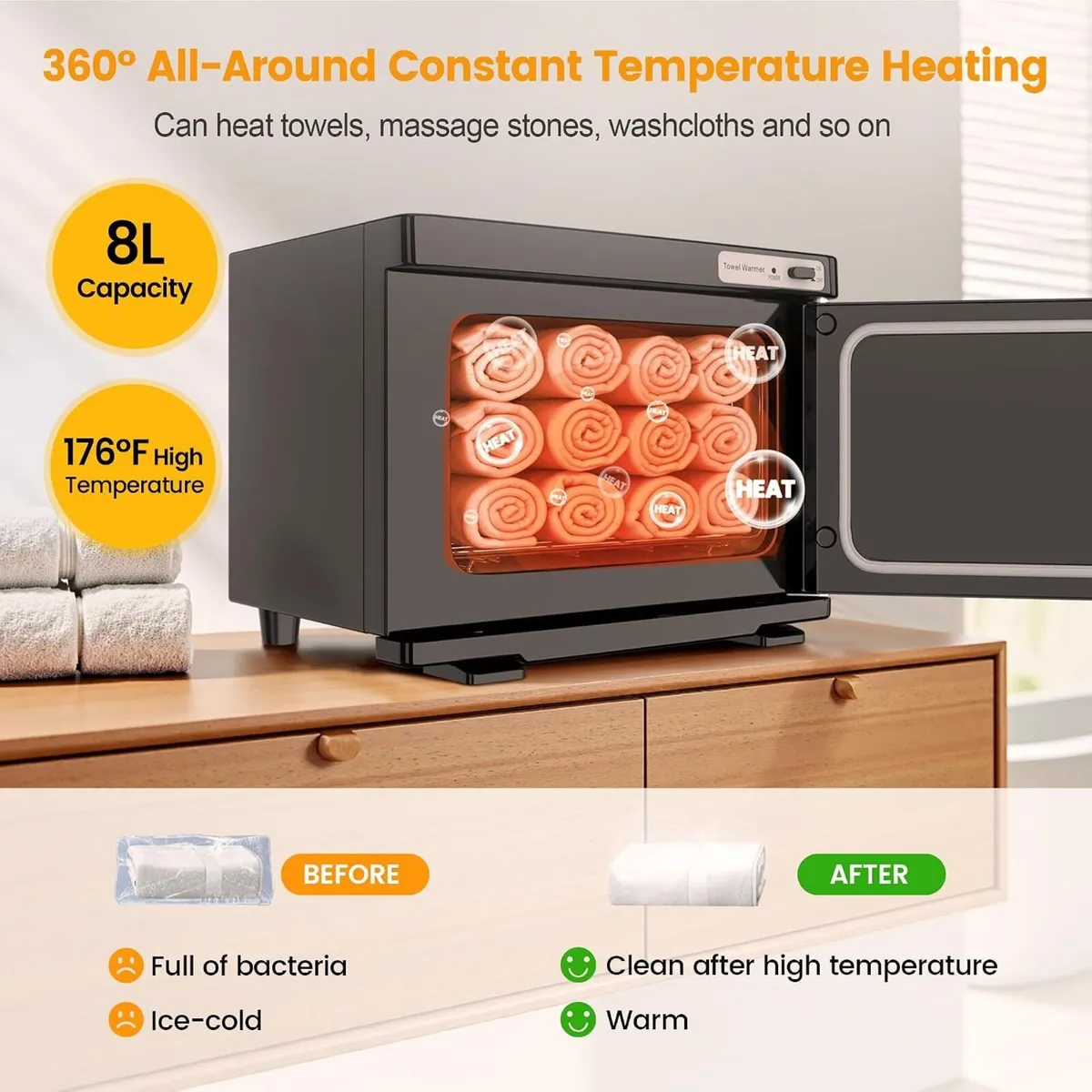 Towel Warmer Heater Cabinet Extremely Fast - Image 2