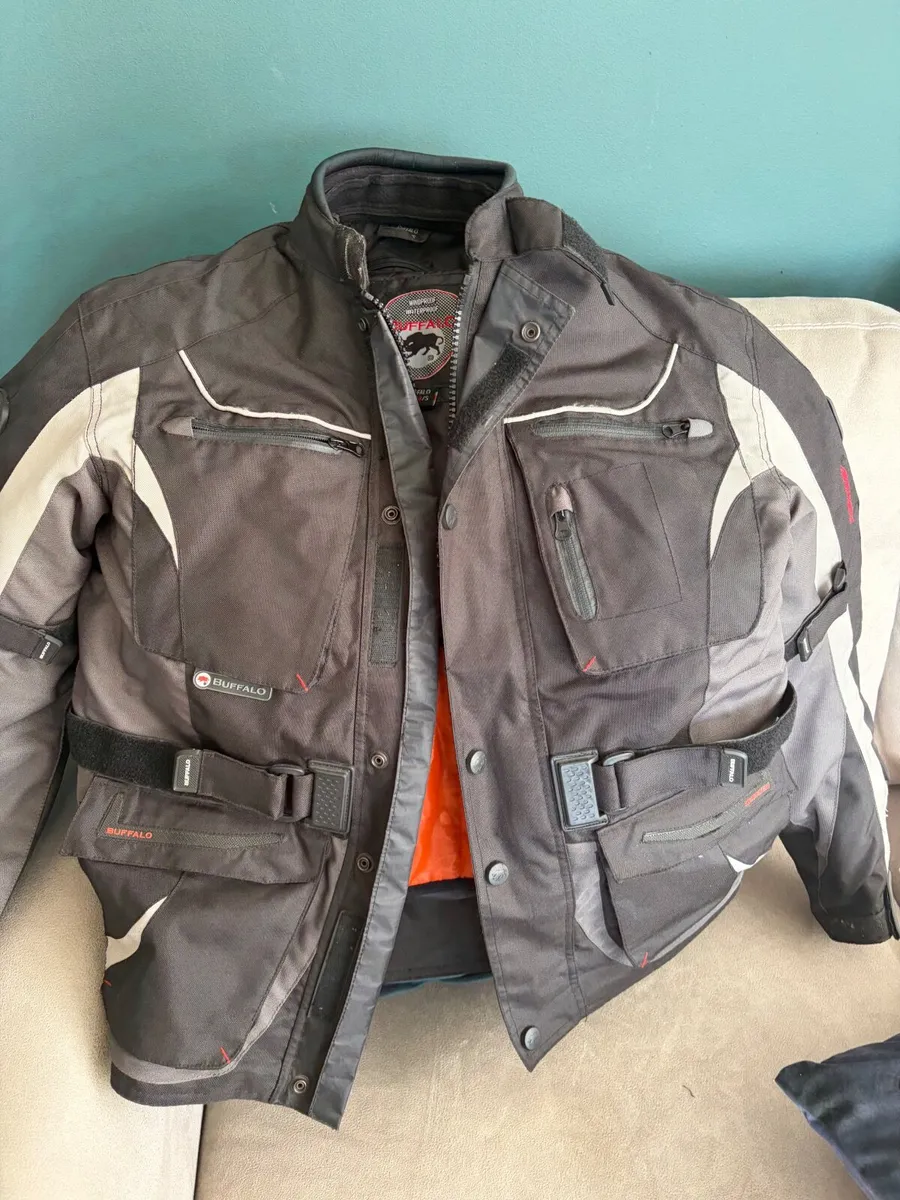 Motorbike jacket buffalo fully armoured - Image 1