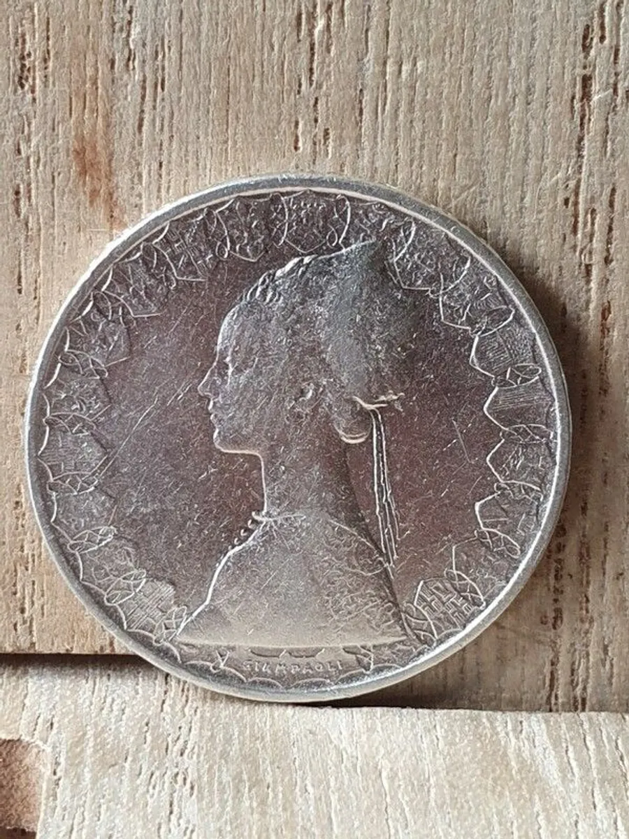 Silver coin - Image 1