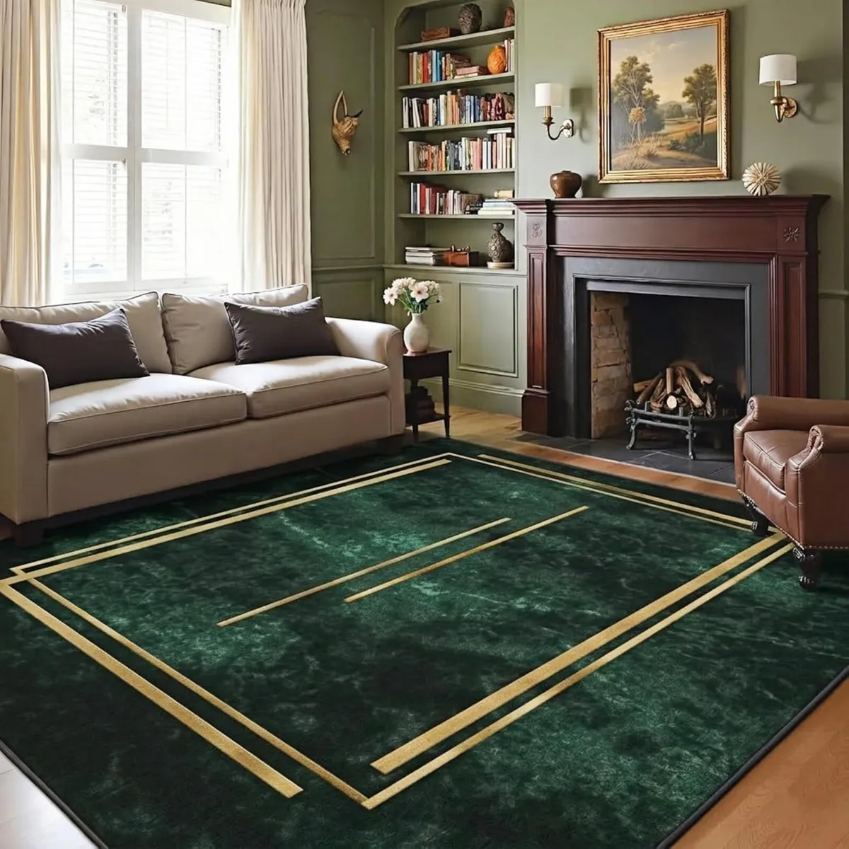 Extra Large Rugs for Living Room Machine Washable - Image 1