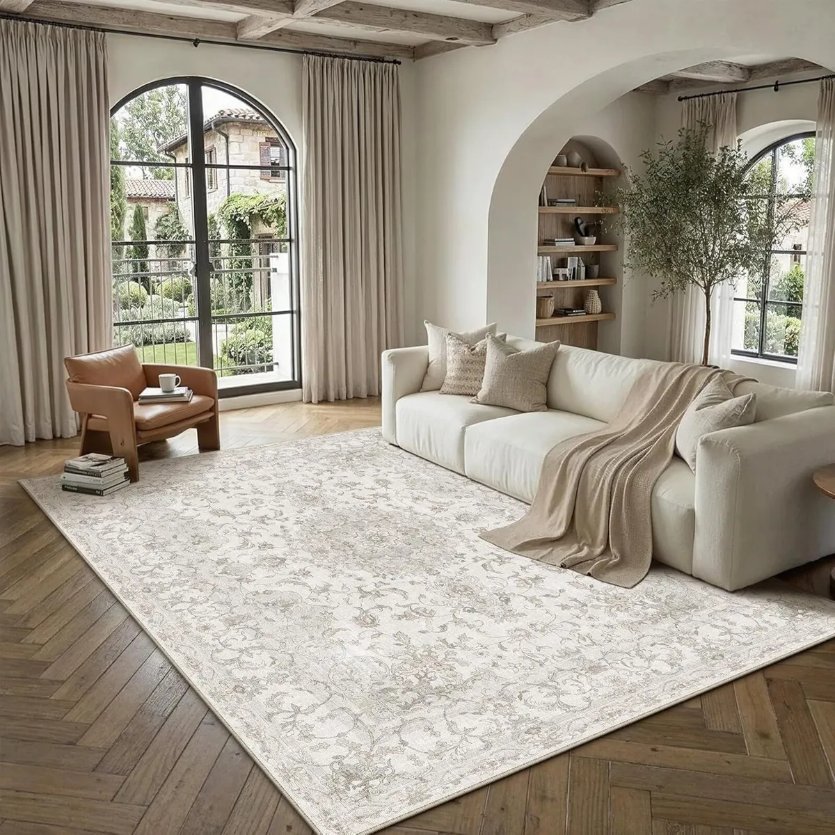 Vintage Rugs Living Room Area Rug Non - Image 2