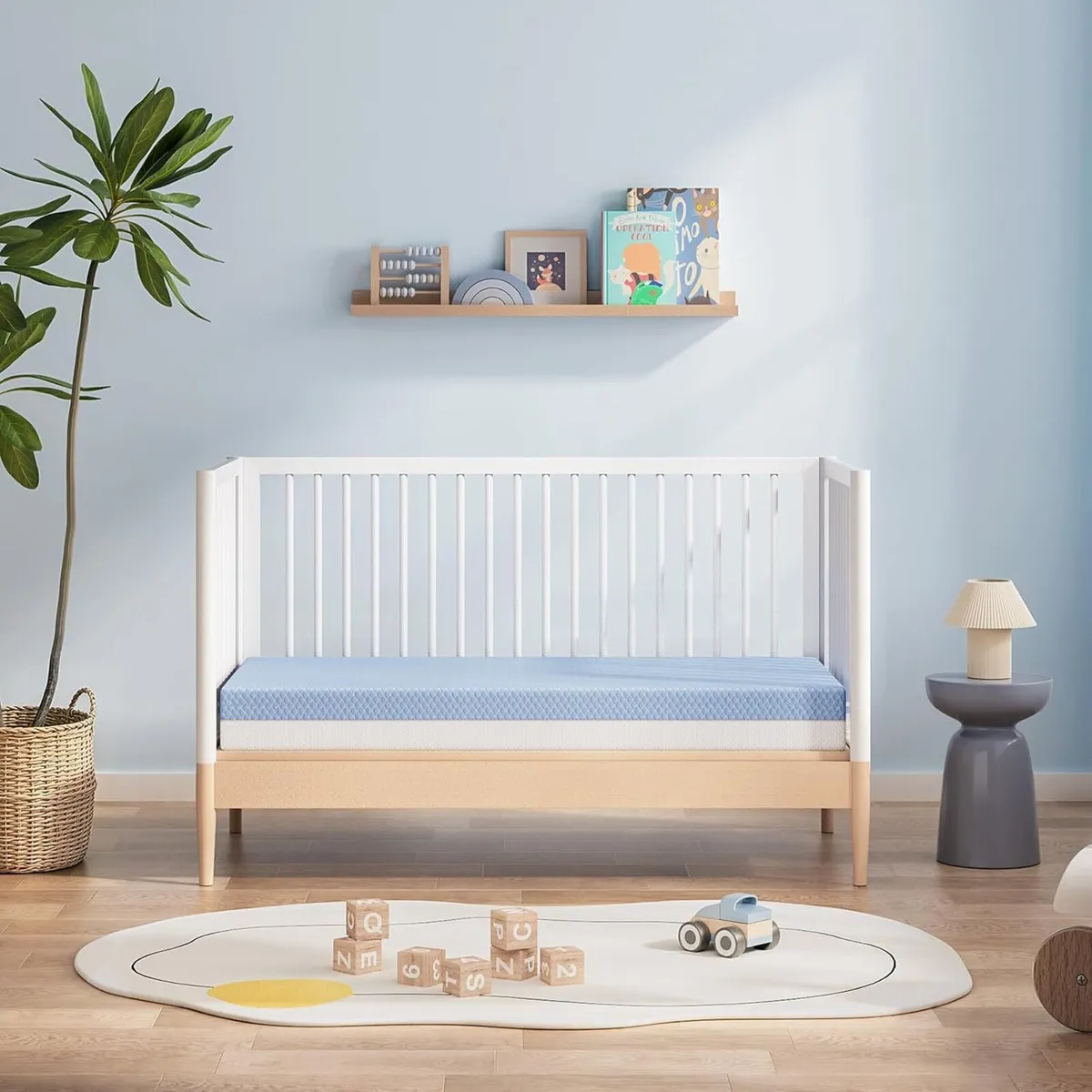 Baby Cot Mattress Breathable Memory Foam Toddler - Image 2