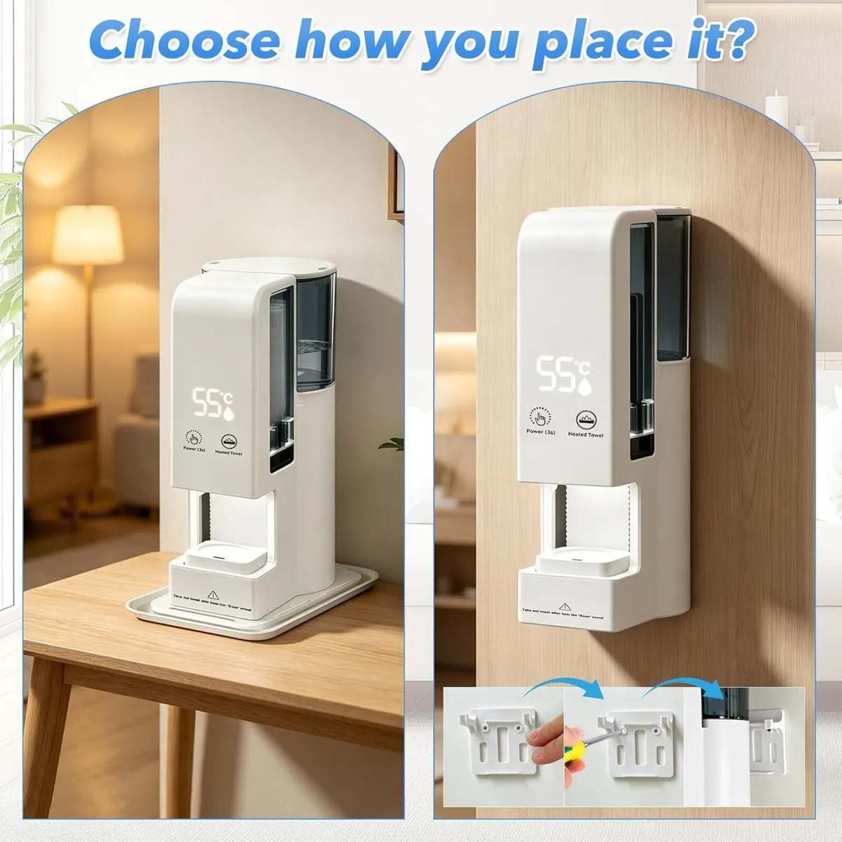 Hot Face Towel Warmer Dispenser Machine Automatic - Image 4