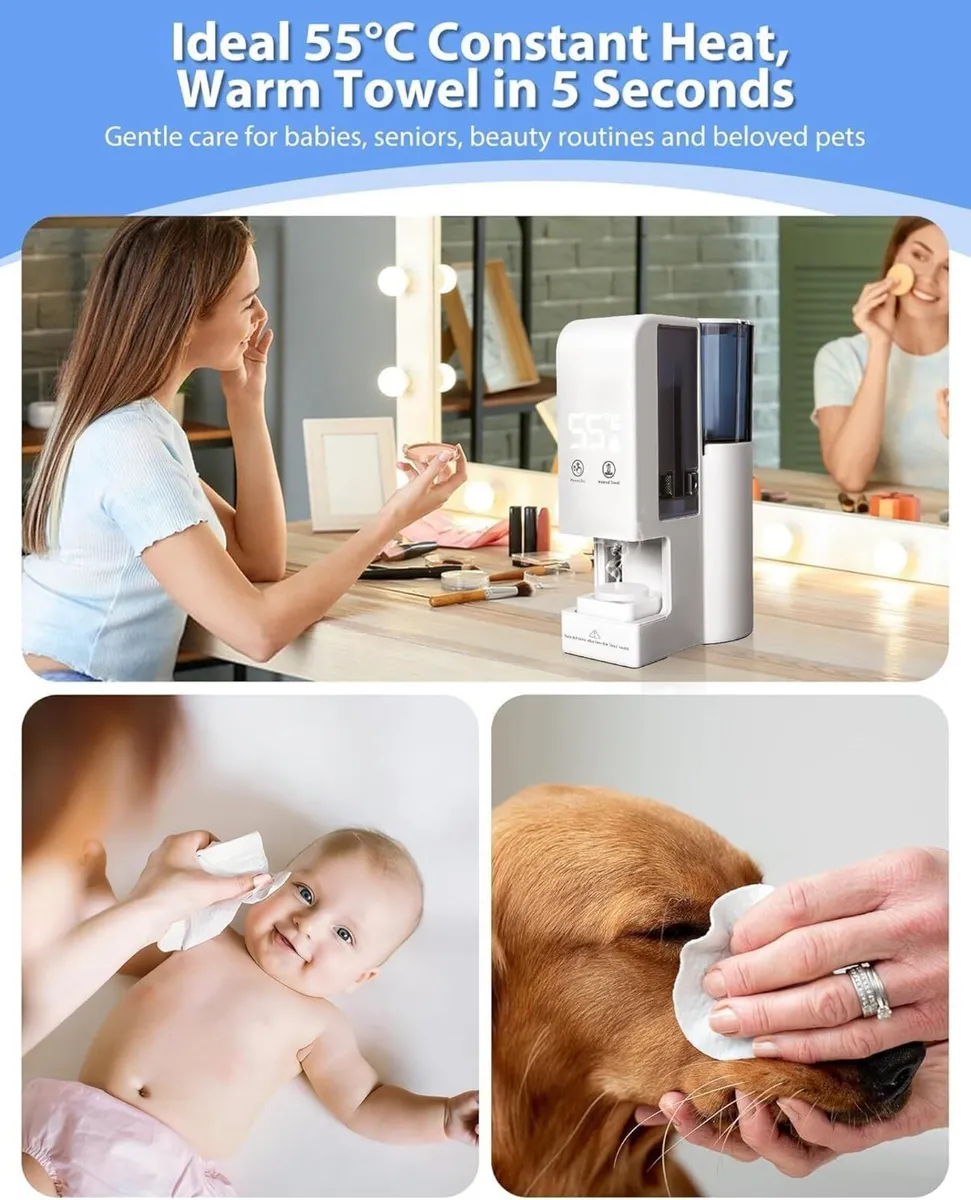 Hot Face Towel Heater Machine Automatic - Image 3