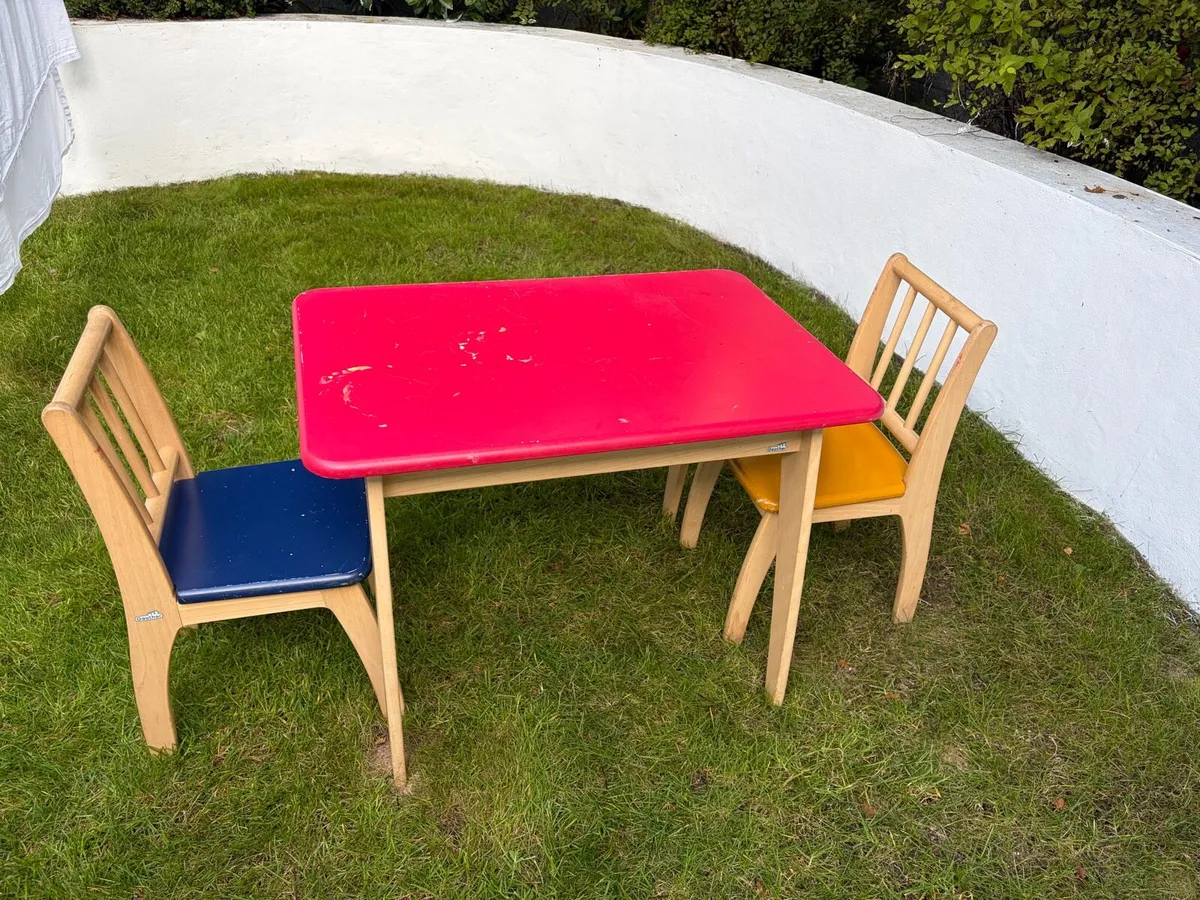 Table and Chairs x2 - Image 3