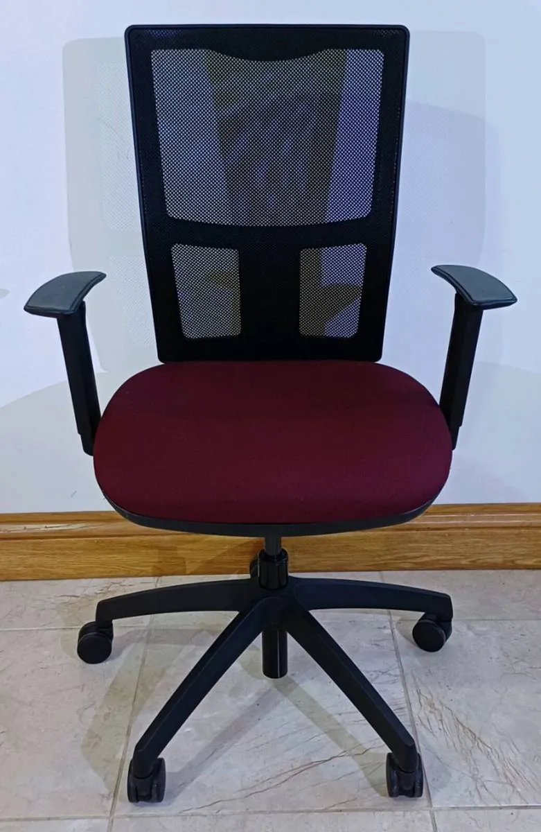 Eclipse Plus III Office Chairs - Red - Image 1