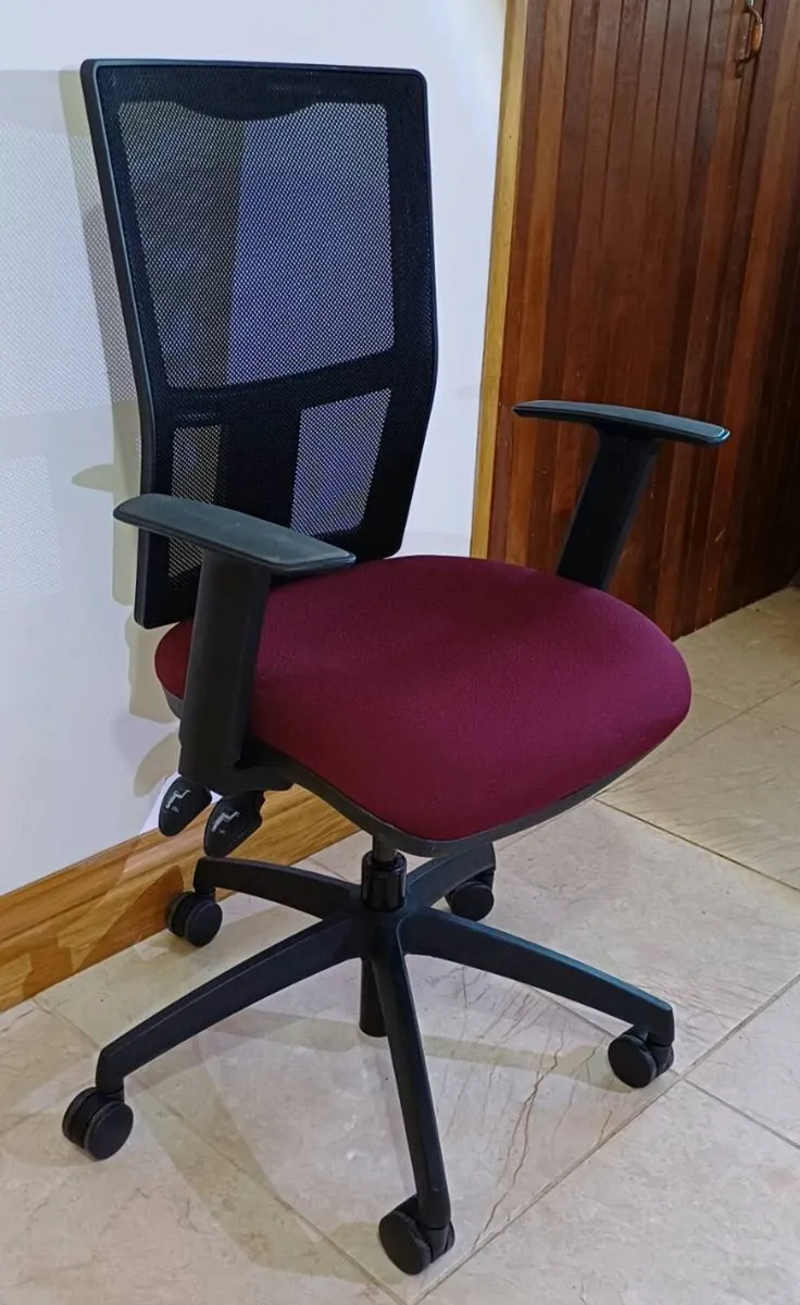 Eclipse Plus III Office Chairs - Red - Image 2