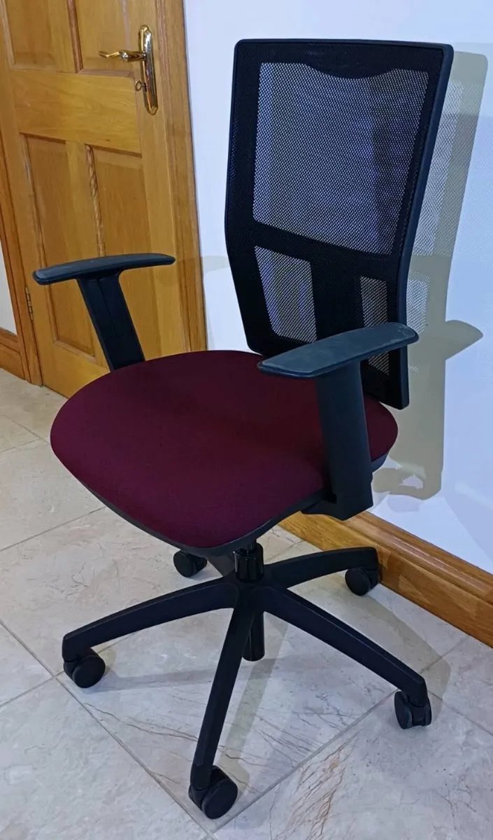 Eclipse Plus III Office Chairs - Red - Image 3