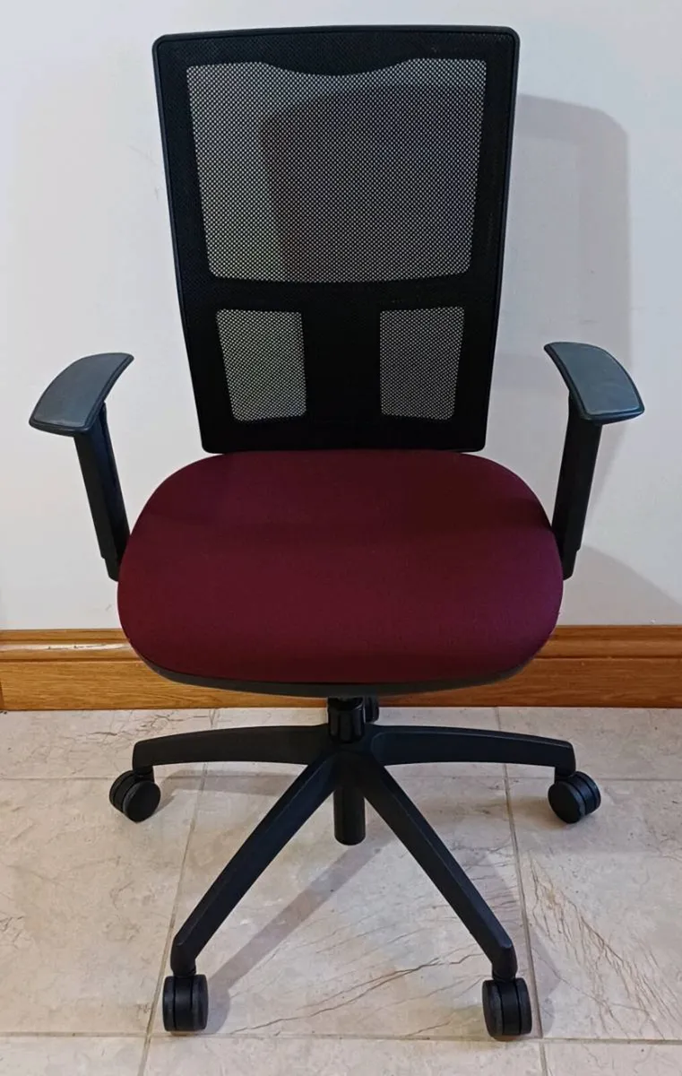 Eclipse Plus III Office Chairs - Red - Image 4