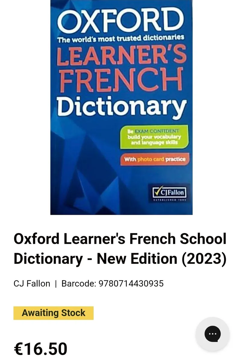 Oxford French Dictionary