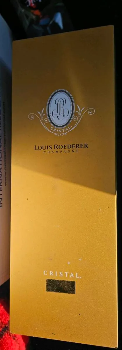 Louis Roederer Cristal Brut Champagne Empty Box - Image 1