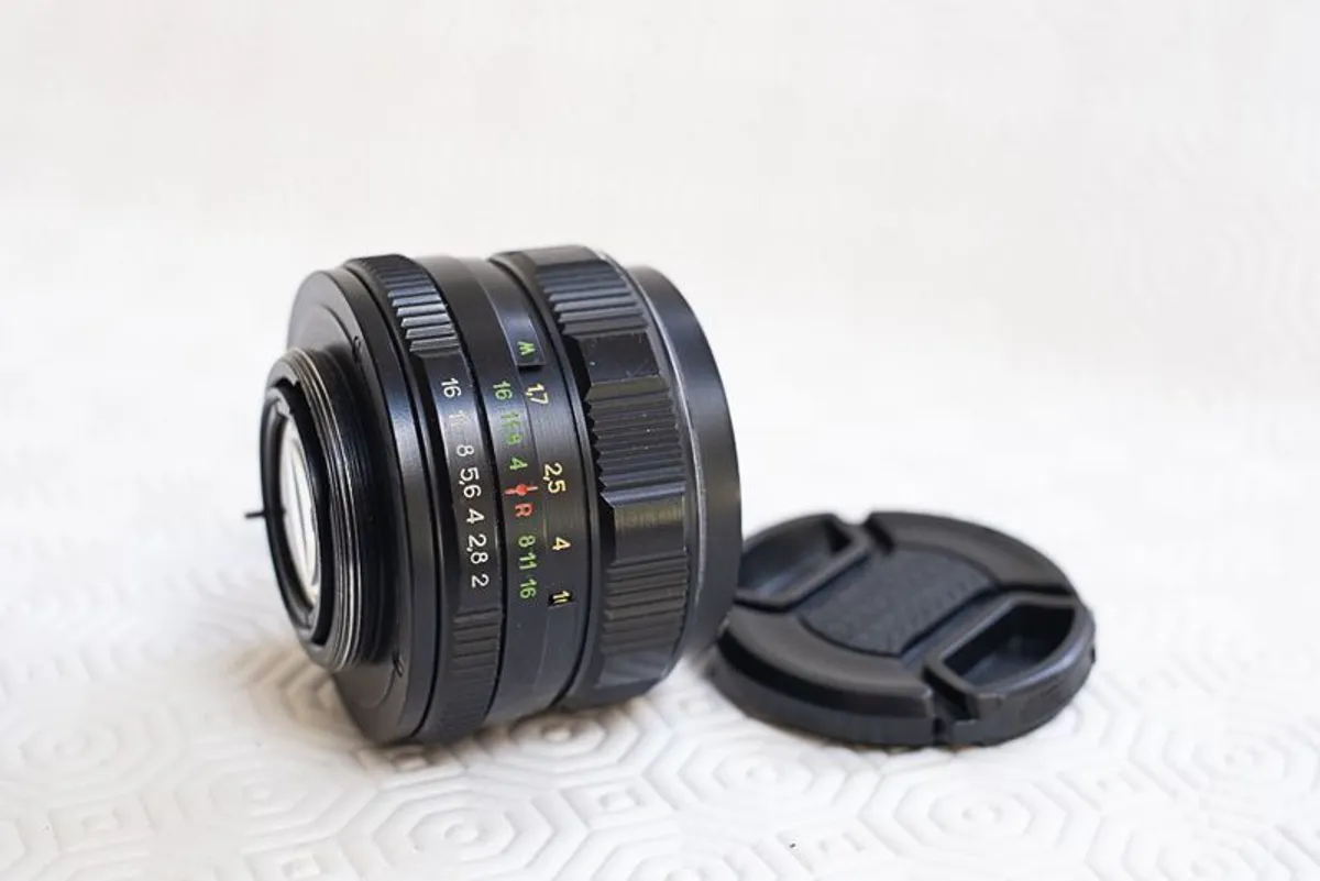 Vintage M42 Lens Kit (Helios 44, Pentacon 135, extension tubes) for Fujifilm X - Image 1