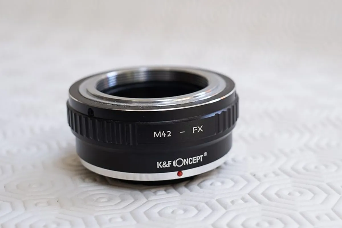 Vintage M42 Lens Kit (Helios 44, Pentacon 135, extension tubes) for Fujifilm X - Image 2