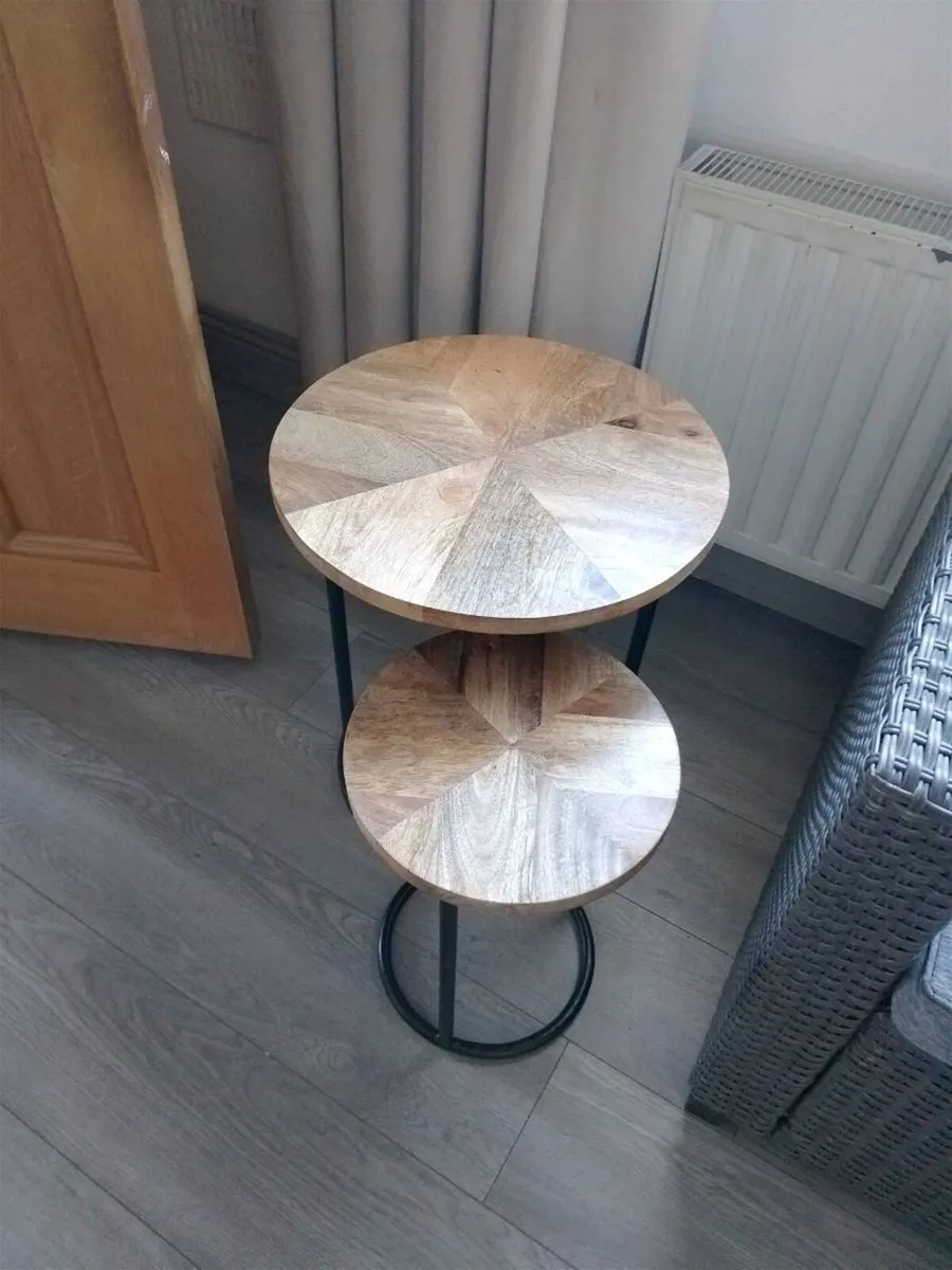 Nest of tables oak - Image 2