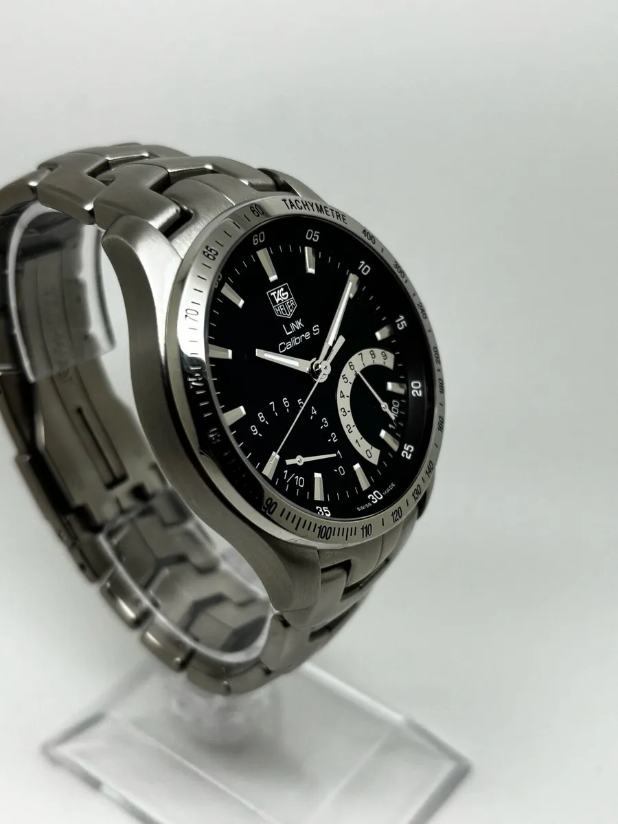TAG Heuer Link Calibre S Chronograph Men's Watch - Image 3
