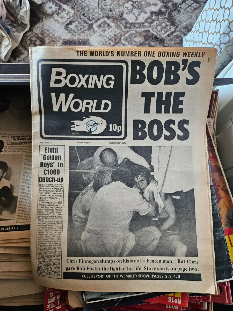 Vintage Boxing Magazine - Image 1