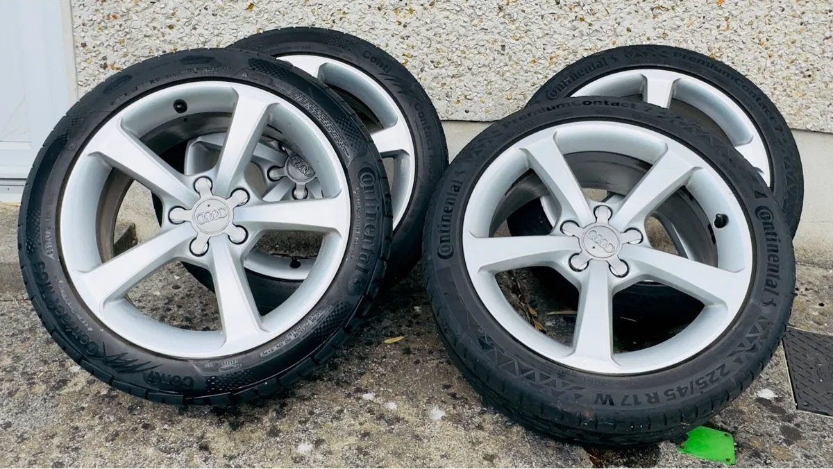 Audi 17”Alloys Genuine for Sale - Image 1