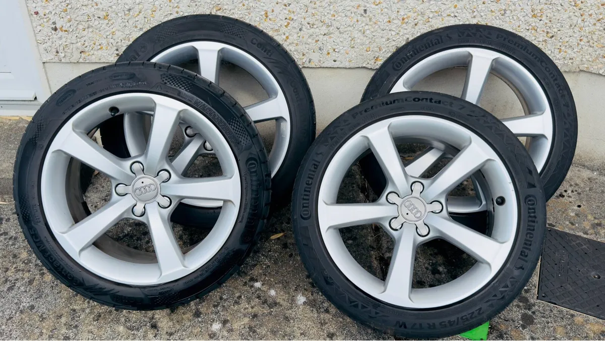 Audi 17”Alloys Genuine for Sale - Image 2